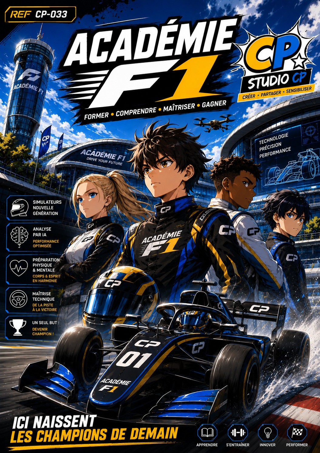 Couverture — Académie F1